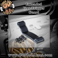 AR-15 Aluminum Extended Trigger Guard Assembly - BLACK