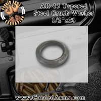 AR-15 Tapered Steel Crush Washer 1/2"x28