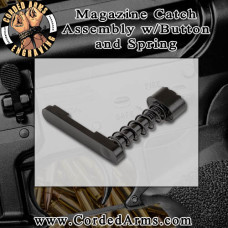 Magazine Catch Assembly w/Button and Spring