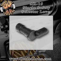 AR-15 Single Safety Selector Lever