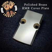 Polished Brass Plain RMR Cover Plate 