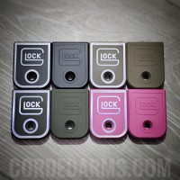 Glock Deep Laser Engraved and Cerakoted Glock Magazine Base Plates