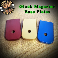 Corded Arms Anodized Aluminum Glock Magazine Base Plates