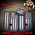 Flag Series Custom Laser Engraved Glock SlidePlates