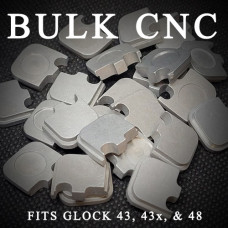 43 43x 48 Slide Sized Slide Plate Blanks for Glock (25pk)
