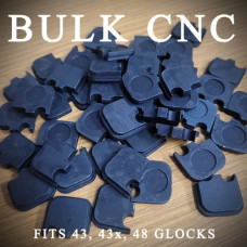 43 43x 48 Slide Plate Blanks for Glock BLACK anodized (10pk)