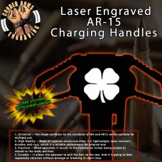 Lucky Clover Laser Engraved Charging Handle