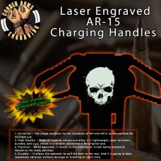 Skull 3 Laser Engraved Charging Handle