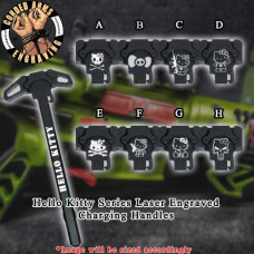 Hello Kitty Series Laser Engraved Charging Handle