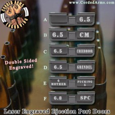 6.5 Creedmoor / 6.5 Grendel Laser Engraved Ejection Port Door