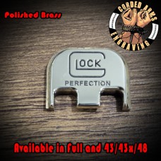 GLOCK Perfection Laser Engraved Glock Slide Plate 