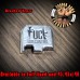 Fuck Gun Control Laser Engraved Glock Slide Plate 