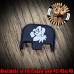 Rose Laser Engraved Glock Slide Plate