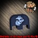 Military Series Custom Laser Engraved Glock Slide Plates