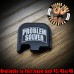 Problem Solver Laser Engraved Glock Slide Plate