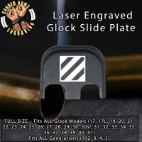 3rd Infantry Division Laser Engraved Glock Slide Plate