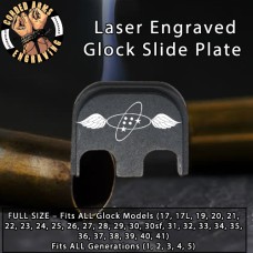 Navy Electrical Tech Laser Engraved Glock Slide Plate
