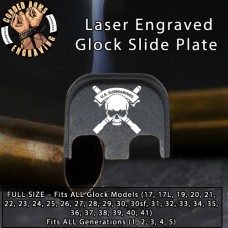 U.S. Submarines Laser Engraved Glock Slide Plate