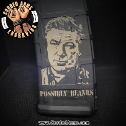 Alec Baldwin Pmag Laser Engraved Custom Pmag