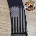 Large American Flag Tattered Engraved Custom Pmag