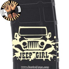 Jeep Girl Laser Pmag Laser Engraved Custom Pmag