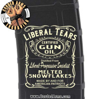 Liberal Tears Gun Oil Laser Pmag Laser Engraved Custom Pmag