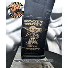 Baby Yoda AR 15 Magazine Pmag - Rooty Tooty Rifle Shooty