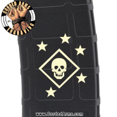 Marine Raiders Laser Engraved Custom Pmag
