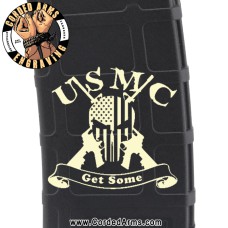 USMC Get Some Laser Engraved Custom Pmag