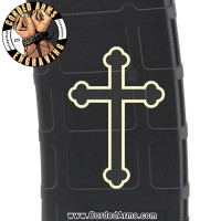Orthodox Cross Laser Engraved Custom Pmag