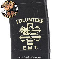 E.M.T. Laser Engraved Custom Pmag