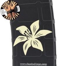 TigerLily Laser Engraved Custom Pmag