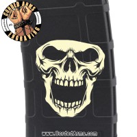 Skull 2 Laser Engraved Custom Pmag