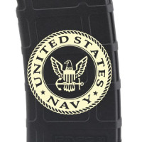 Navy Logo Laser Engraved Custom Pmag