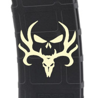 Deer Punisher Laser Engraved Custom Pmag