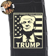 Trump Maga Flag Laser Pmag Laser Engraved Custom Pmag