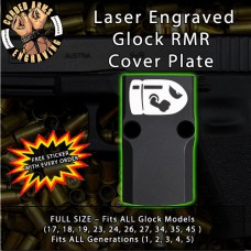 Bullet Bill Engraved RMR Cover Plate 