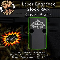 Continenal Engraved RMR Cover Plate 