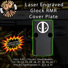 DeadPool Engraved RMR Cover Plate 