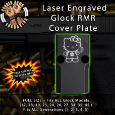 Hello Kitty (D) Engraved RMR Cover Plate 