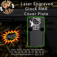 Hello Kitty (F) Engraved RMR Cover Plate 