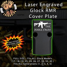 Boogyman Engraved RMR Cover Plate 