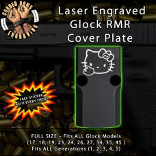FU Hello Kitty Engraved RMR Cover Plate 