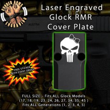 Punisher Girl Engraved RMR Cover Plate 