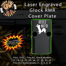 Deeez Nuts Engraved RMR Cover Plate 