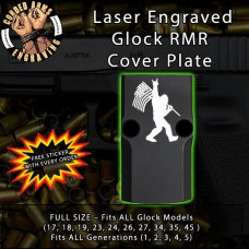 Big Foot Rock On Engraved RMR Cover Plate 