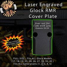 Genesis 26:24 Engraved RMR Cover Plate 