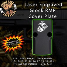 U.S. Marines Engraved RMR Cover Plate 