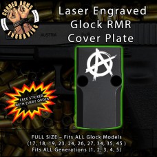 Anarchy Engraved RMR Cover Plate 