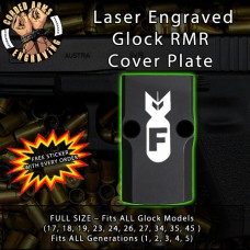 F-Bomb Engraved RMR Cover Plate 